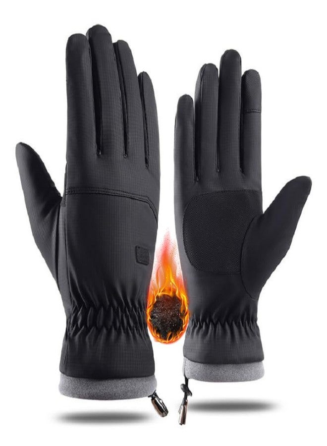 CaySep Winter Ski-Gloves for Men-Women-Thickened-Velvet-Windproof-Water-Resistant-Touchscreen-Non-Slip-Warm-Gloves for Cold Weather - Image 1